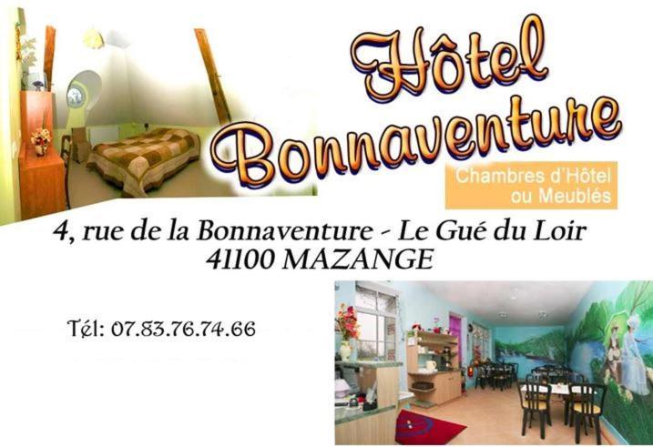 Hotel De La Bonnaventure Mazange Esterno foto